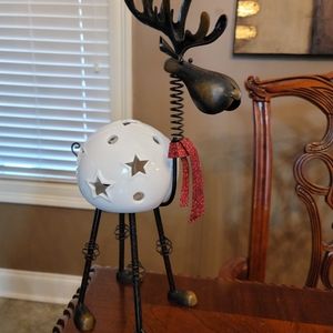 Christmas Moose Tea Light Holder